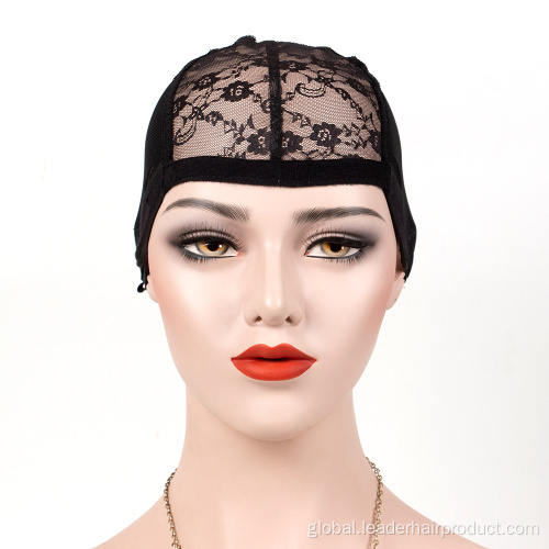 Breathable Mesh Wig Cap Adjustable Lace Frontal Mesh Glueless Weaving Wig Cap Factory